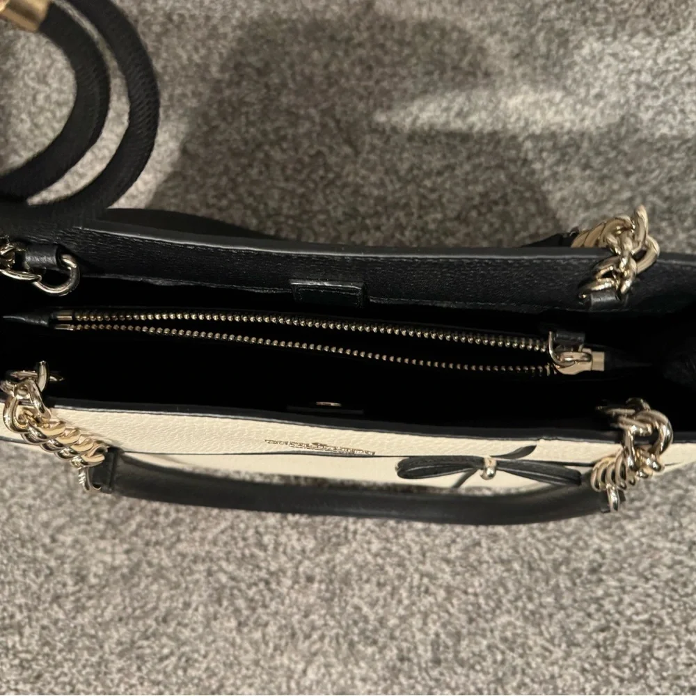NWOT Kate Spade Cherry Street Phoebe Small Cream & Black NWOT *NEVER USED*